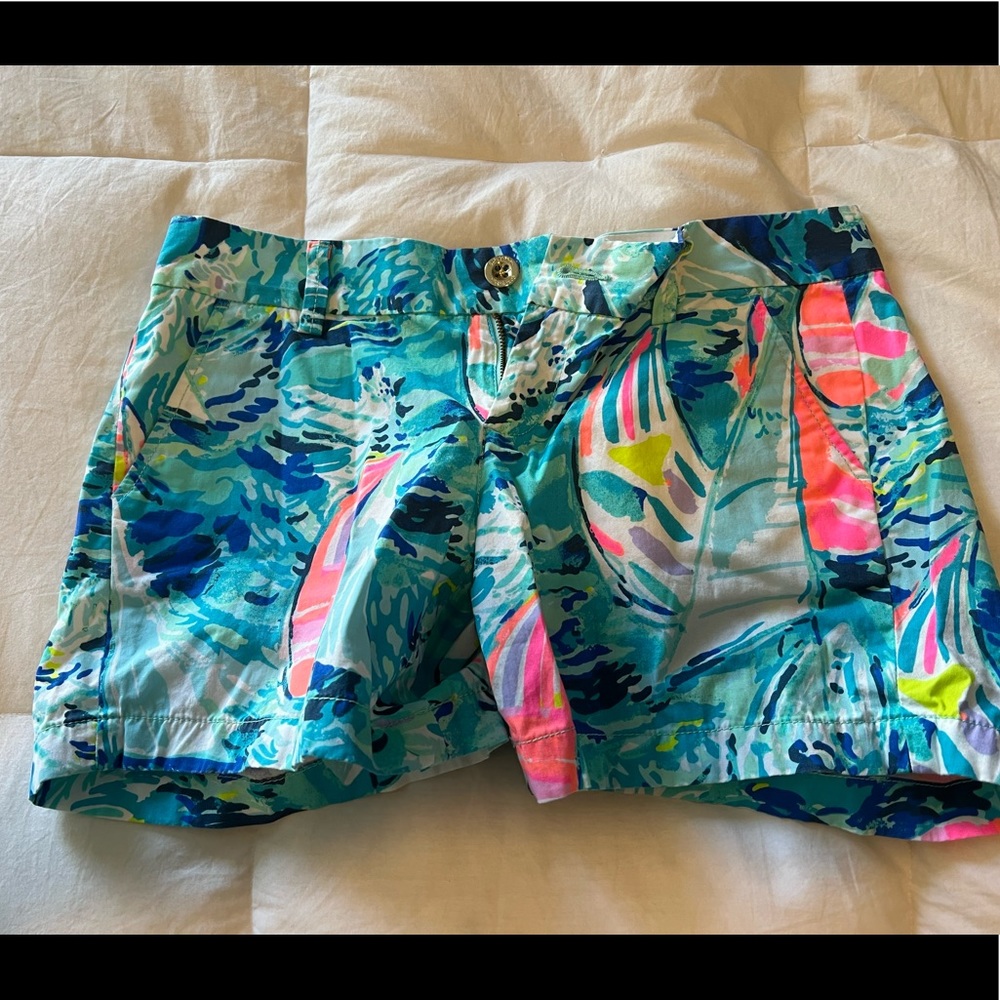 EUC Lilly Pulitzer Callahan Shorts Size 4